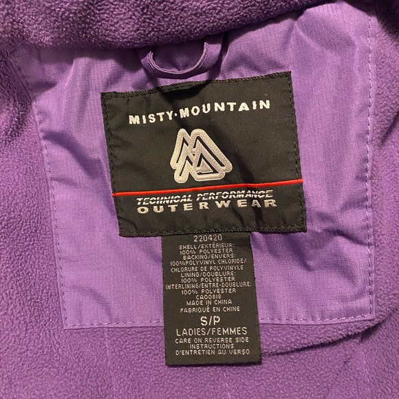 Misty mountain purple shell jacket - Picture 2 of 6